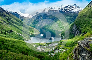 Geiranger fjord, Norway.