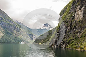 Geiranger fjord UNESCO world heritage site