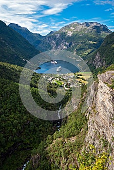 Geirangerfjord, Norway photo