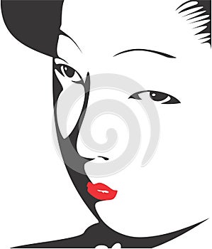 Geisha Face 04