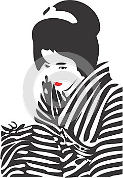 Geisha Face 12