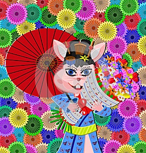 Geisha rat