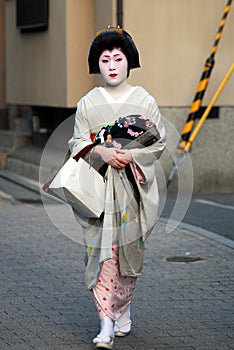 Geisha walking