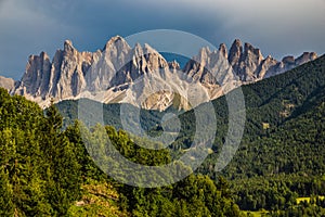 Geisler Odle Dolomites Peaks-Val Di Funes, Italy