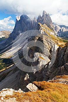 Geislergruppe Gruppo dele Odle Dolomites Alps mountains photo