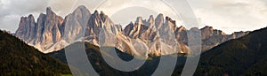 Geislergruppe or Gruppo dele Odle, Italian Dolomites photo