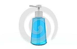 Gel, Foam Or Liquid Soap Dispenser Pump transparent bottle
