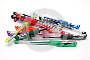 Gel pens