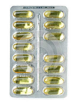 Gel pills strip