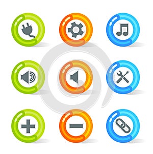 Gel Web Icons (vector)