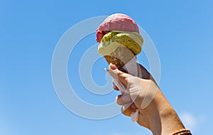 Gelati Ice Cream Cone photo