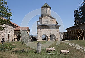 Gelati monastery at Georgia near Kutaisi