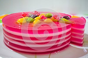 Gelatine Cake photo