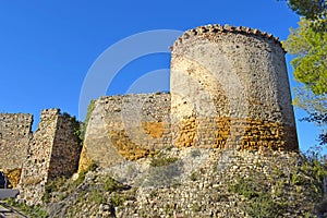 Gelida Castle in the province of Barcelona