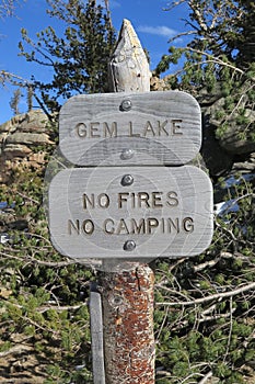 Gem Lake, Rocky Mountain National Park