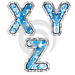 Gem letter X Y Z