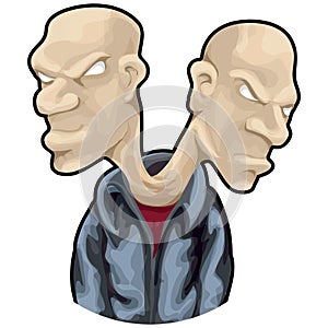 Gemini with clipping path photo