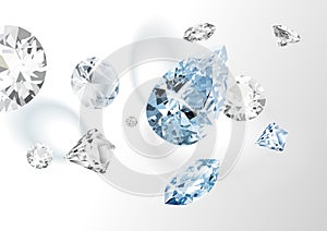 Gemstone Luxury vector background