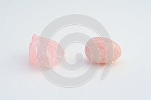 Gemstone rose quartz