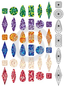 Gemstone set