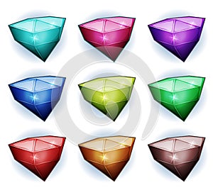 Gemstones Icons