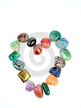 Gemstones Valentine's heart