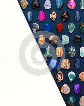 Gemstones Variety Composition 3D illustration Render