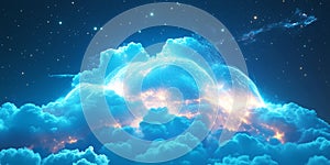 Gen Z coder collaborates worldwide on revolutionary tech projects shaping the future industry photo