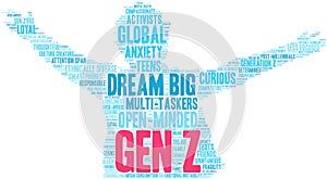 Gen Z Word Cloud photo