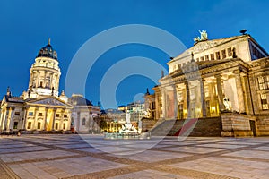 The Gendarmenmarkt in Berlin