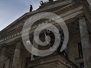 Gendarmenmarkt Konzerthaus lion photo