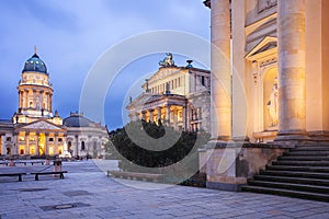 Gendarmenmarkt square in Berlin, Germany