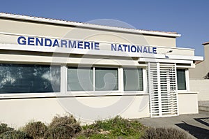 Gendarmerie, french police photo