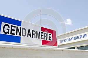 Gendarmerie sign photo