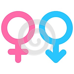 gender equality sign of humanities, rainbow sign of freedom of gender