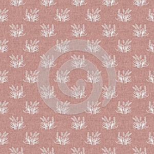 Gender neutral dark pink flower seamless raster background. Simple whimsical 2 tone pattern. Kids floral nursery