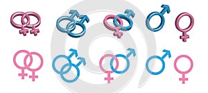 Gender symbols