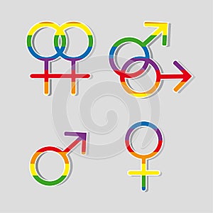 Gender symbols