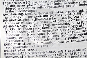 Genealogy genealogist gene family descent definition mutation photo