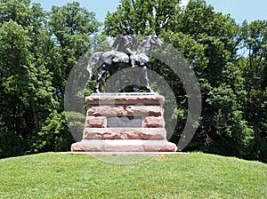 General Anthony Wayne statue in Valley Forge