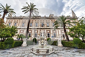 Archive of the Indies in Seville, Andalusia, Spain. photo