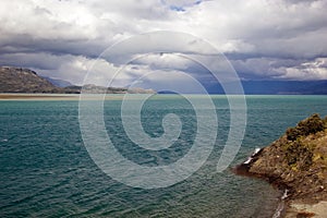 General Carrera Lake in Patagonia, Chile