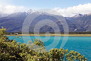 General Carrera Lake in Patagonia, Chile photo