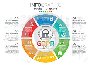 General Data Protection Regulation GDPR Concept Illustration