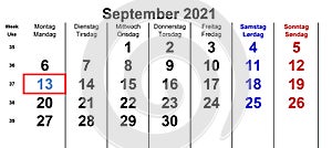 General election, September 13, 2021 Norway
