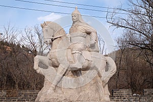 General Qi Jiguang, Shuiguan Great Wall, Badaling, Yanqing, China