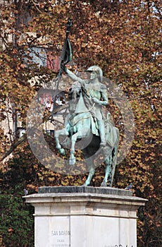 General San martin monument in Santiago of Chile