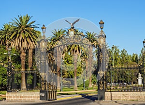 General San Martin Park in Mendoza, Argentina