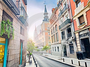 The General State Administration building in Madrid, Spain photo