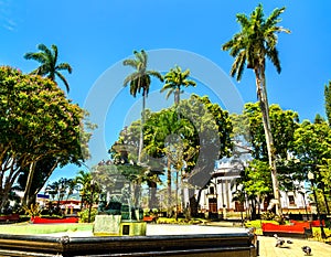 General Tomas Guardia Park in Alajuela, Costa Rica